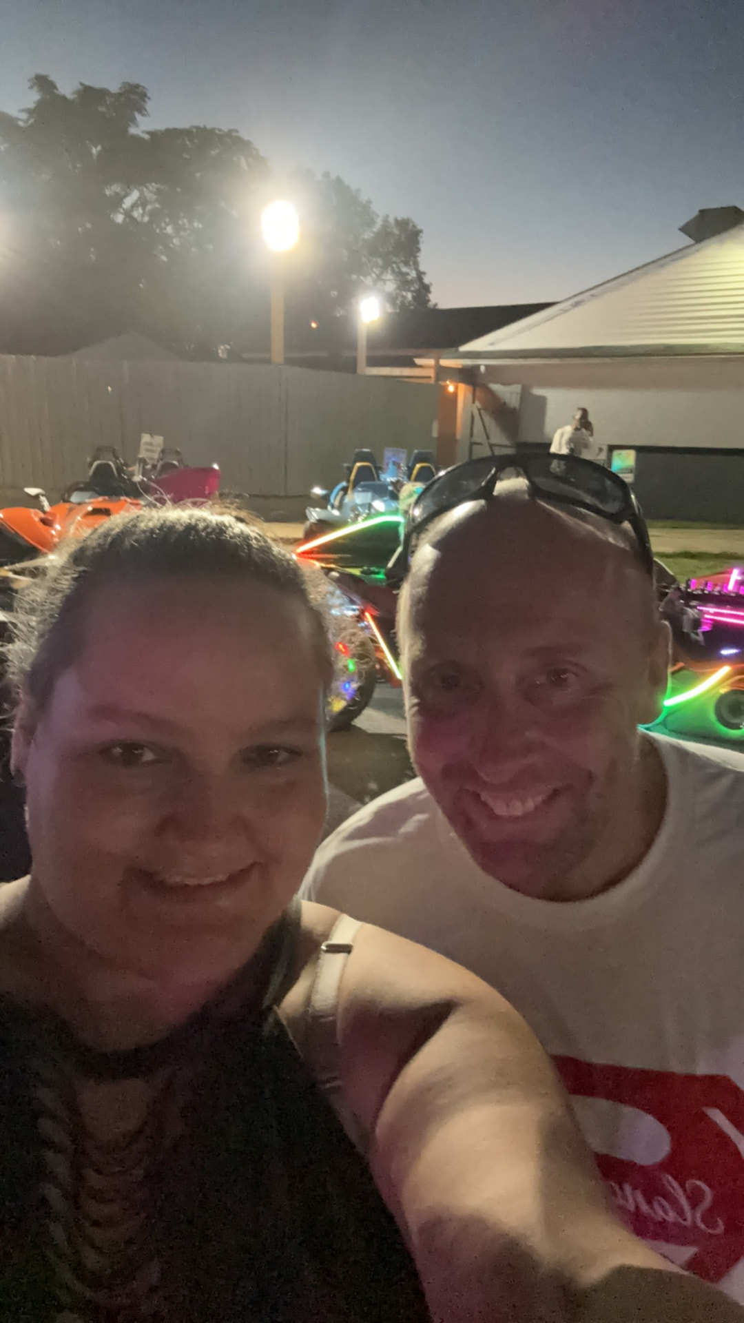 Elizabeth and Matt at a Scentsy event